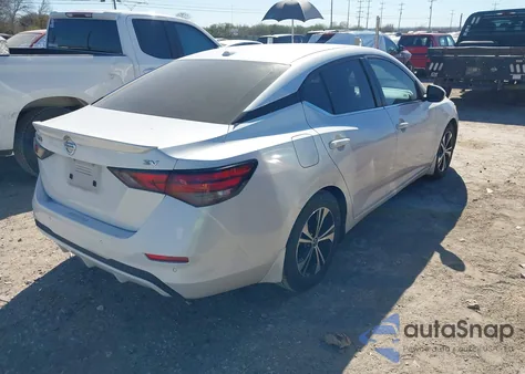 2021 Nissan Sentra Sv Xtronic Cvt из США, поврежденный, VIN 3N1AB8CV4MY230191